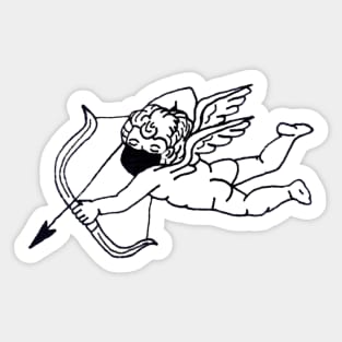 Covid Cupid Sticker
